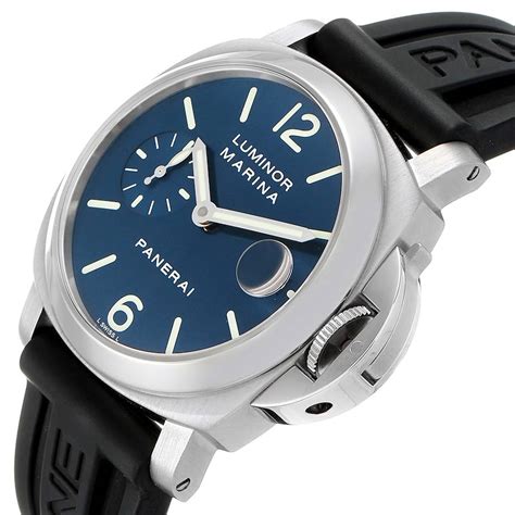 panerai luminor blue strap